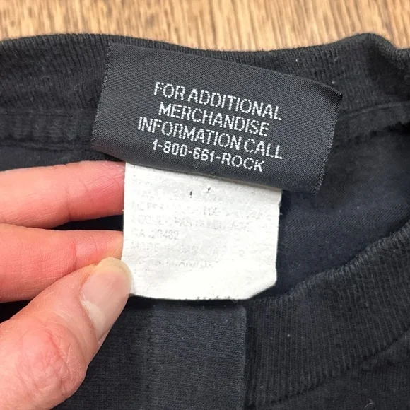 Vintage 90s Metallica Pushead Flaming Skull Heart Artimonde T Shirt Mens XL - Picture 7 of 16